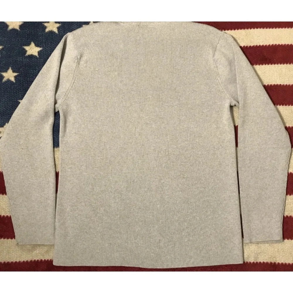 NWOT Vintage Ralph Lauren Polo Jeans Military Sweater L Stadium Beach Rlx Rlpc x